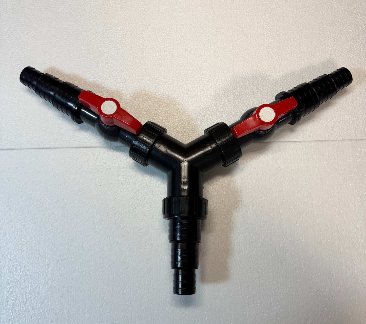 Heavy-Duty Adjustable Flow Diverter & Splitter (25mm–38mm) - Apex Koi