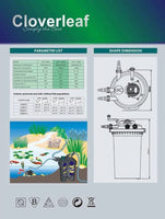 Cloverleaf Pressure Filters - Apex Koi