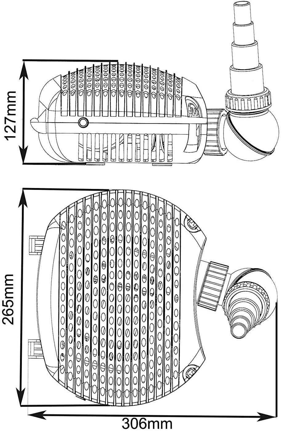 Jebao TMP 5000 Pond Pump - Apex Koi